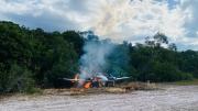 FANB inutilizó tres aeronaves del narcotráfico en el estado Amazonas