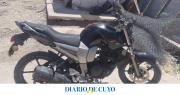 Recuperaron en Chimbas una moto robada en Capital tras una persecución policial