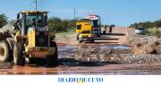 Ruta 40 este mediodía: corte preventivo por creciente en zona de Huaco