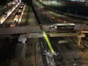 Cierran una avenida clave para montar vigas de 45 toneladas del nuevo Puente Labruna: los desvíos y cuánto le falta a la obra