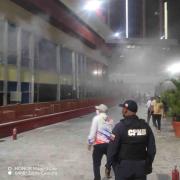 Incendio en sede del CNE: Qué ocurrió