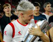 Ascacibar se despidió de Estudiantes sacando chapa: “Me di el gusto de salir campeón cinco veces”