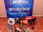 Recuperaron herramientas robadas tras un operativo policial