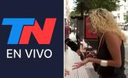Papelón en TN: una cronista se quiso llevar una prenda de ropa de un local