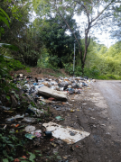 Alcalde mande a limpiar el río de La Sabana