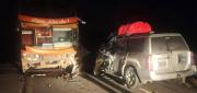 CONDUCTOR DE BUS EN ESTADO DE EBRIEDAD PROVOCA CHOQUE EN LA RUTA UYUNI–ORURO