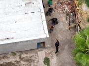 Desde el aire: la captura de dos malvivientes que atacaron con un cuchillo a una jubilada para robarle