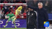 Gol de arquero: la locura de último minuto que hizo explotar a José Mourinho