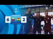 La Vinotinto Futsal vuelve a golear y se mantiene primera en la Copa América 2026