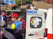 Una abuela y su nieto de 8 años resultaron lesionados tras ser arrollados por un motorizado en Guacara