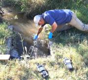 Realizan monitoreo anual de calidad de aguas en la cuenca del río Longaví