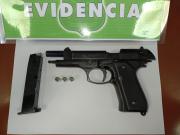 Parral: Carabineros detuvo a dos sujetos por receptación de vehículo y porte ilegal de arma de fogueo con munición