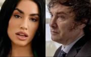 La irónica reacción de Lali Espósito a la presentación de Javier Milei y Fátima Florez