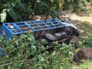 Accidente vial movilizó a organismos de seguridad