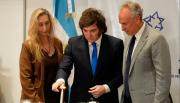 Milei ratificó tolerancia cero con el antisemitismo