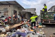 Predio acumuló 4 toneladas de basura y desató plaga de roedores al norte de Guayaquil