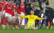 Video: el increíble gol del arquero del Benfica al Real Madrid que lo clasificó en la Champions League