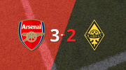 Champions League: Arsenal superó 3-2 a Kairat Almaty en un partidazo