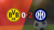 Champions League: Inter da un golpe de autoridad venciendo a Borussia Dortmund por 2 a 0