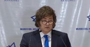 Milei prometió “tolerancia cero al antisemitismo”