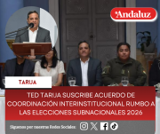 TED Tarija suscribe acuerdo de coordinación interinstitucional rumbo a las elecciones subnacionales 2026