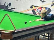 Un nene de dos años batió dos récords de billar