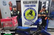 Tres adolescentes demorados tras intentar robar una motocicleta