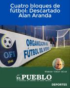 Cuatro bloques de fútbol: Descartado Alan Aranda ‣ Eleazar José Silva