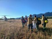 Incendio en Parque Nacional Lanín: contuvieron el foco en Las Yeguadas y suspendieron la navegación en el lago Tromen
