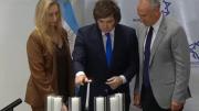 En el acto por el Día del Holocausto Javier Milei ratificó su alineamiento con Donald Trump