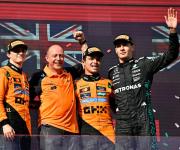 Norris celebra un día decente tras sus primeras vueltas con el nuevo McLaren