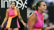 La insólita sanción que sufrió Aryna Sabalenka por gritar demasiado durante la semifinal del Abierto de Australia