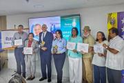 Rotary San Félix rinde tributo a los héroes sociales de Guayana