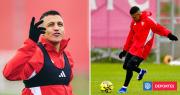 Alexis Sánchez vuelve a los entrenamientos con el Sevilla: el tocopillano dejó atrás su lesión