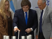 Milei condenó el antisemitismo