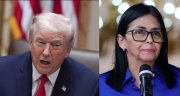 Donald Trump dice que informó a Delcy Rodriguez (Pdta-E) que ordenó reapertura del espacio áereo de Venezuela