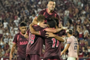 Lanús venció a Unión en La Fortaleza y se mantiene con puntaje perfecto en el Torneo Apertura