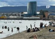 Los 25 °C marcaron una de las tardes más calurosas del verano en Punta Arenas