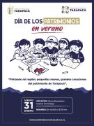 Corporación Tarapacá Invita A Familias A Celebrar Con Pintura El Día De Los Patrimonios En Verano 2026