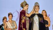 Chiara Baciocchi es la nueva reina de Las Heras y la soberana nacional le entregó la corona departamental