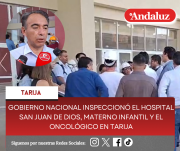 Gobierno nacional inspeccionó el hospital San Juan De Dios, Materno Infantil y el Oncológico en Tarija