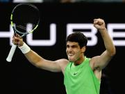Alcaraz, finalista del Abierto de Australia: le ganó a Zverev y a su físico en una batalla de más de cinco horas