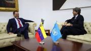 Canciller Gil sostuvo reunión con Coordinador Residente de la ONU para fortalecer programas de cooperación