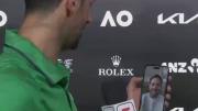 La conmovedora videollamada entre Djokovic y Del Potro tras el pase a la final en Australia