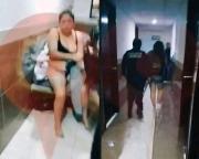Escándalo en Perú: tres policías hacían un trío en un hotel alojamiento y todo terminó a las piñas