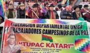 Federación Túpac Katari prohíbe a candidatos usar el poncho y el chicote para sus campañas