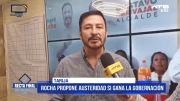 Richard Rocha propone austeridad y transparencia en su candidatura a la Gobernación de Tarija