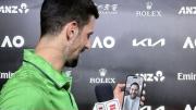 La videollamada de Djokovic con Del Potro tras clasificarse finalista en Australia