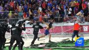 ANFP condena incidentes en partido de U. de Chile y Audax: La violencia no le puede ganar al fútbol ni al Estado de Derecho