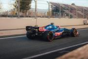 Gasly cerró los tests de Alpine en Barcelona sin la presencia de Colapinto